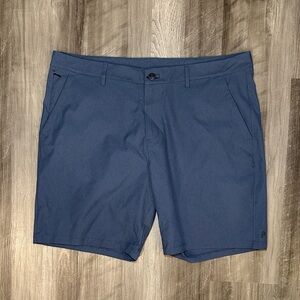 Public Rec Jean Blue Dealmaker Shorts (NWOT) - 38